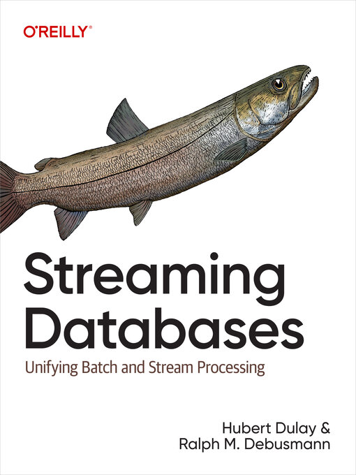 Title details for Streaming Databases by Hubert  Dulay - Wait list